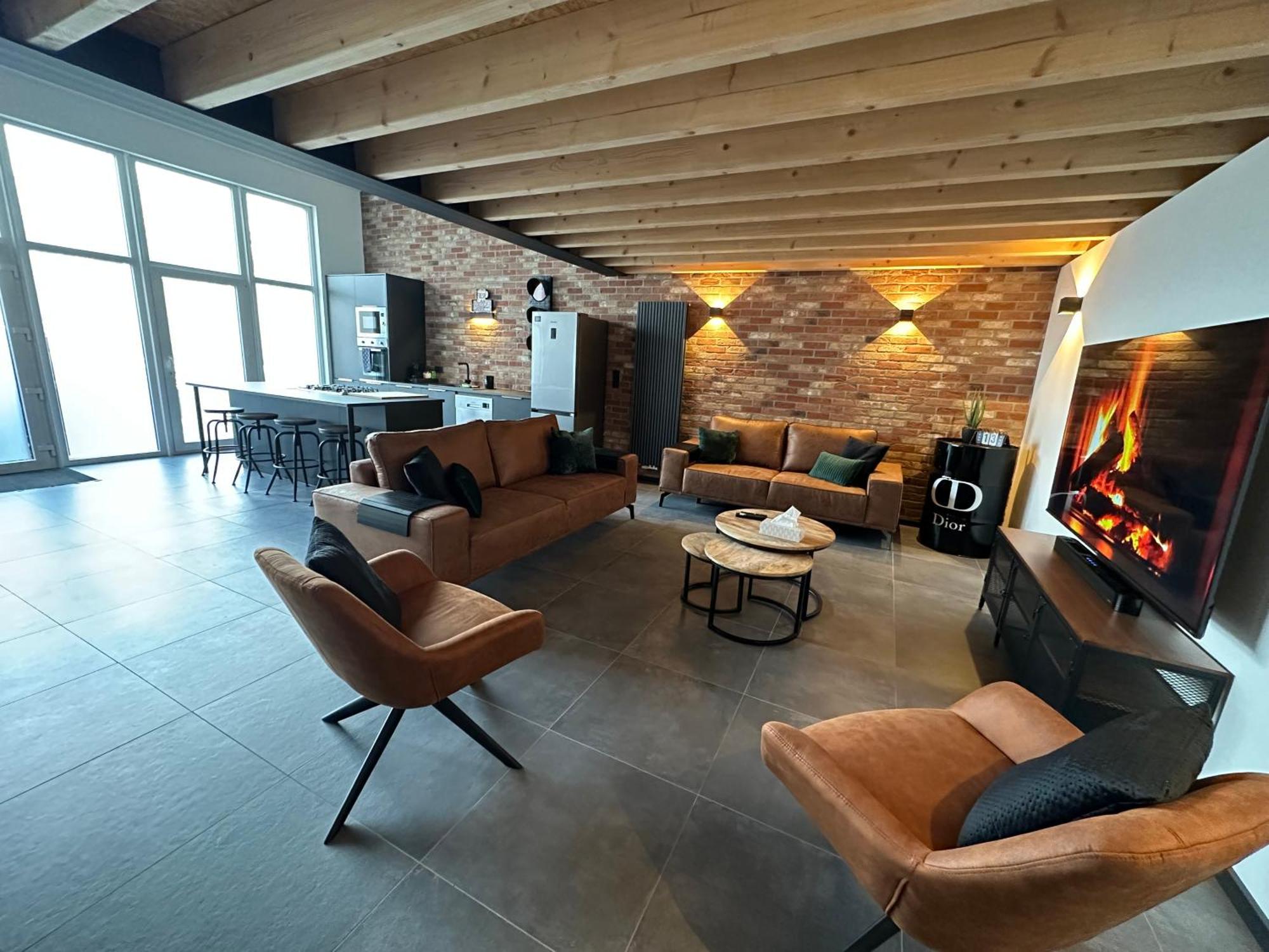 Lfa - 171 - Superbe Loft Avec Sauna Flemalle-Grande Εξωτερικό φωτογραφία